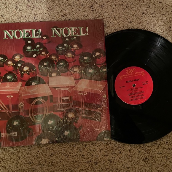 Lot of 5 Christmas Vinyl Records Mormon Tabernacle Kenny Rogers - Picture 3 of 9